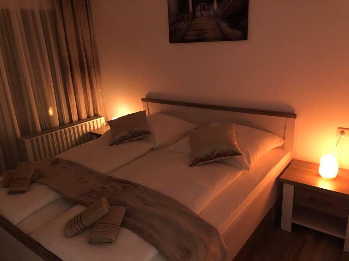 Mariposa 3 Incl Pool & Sauna บัดฮาร์ซบวร์ก ภายนอก รูปภาพ